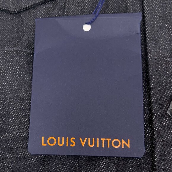 Louis Vuitton Limited Edition Monogram Denim Jacket Size EU 50 Made In Italy - Picture 8 of 8